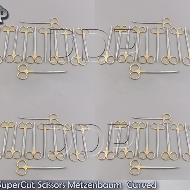 50 SuperCut Scissors Metzenbaum 5.5" Curved Surgical Dental Veterinary Instrumen