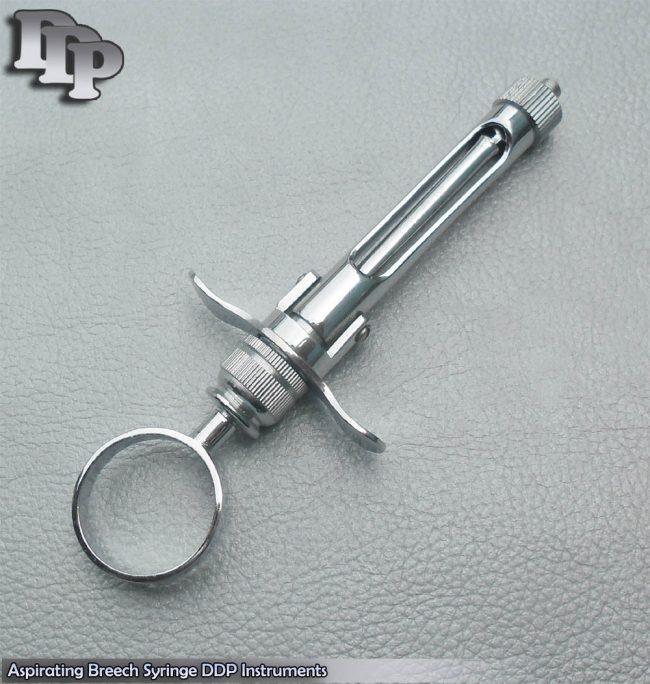 Aspirating Breech Syringe Instruments