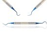 Blue Coated Dental Explorer 23/17A Double Ended Hollow Handle DN-2480
