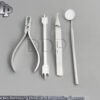 Bracket Removing Pliers Bracket Holding Tweezer Height Gauge Mouth Mirror Dental