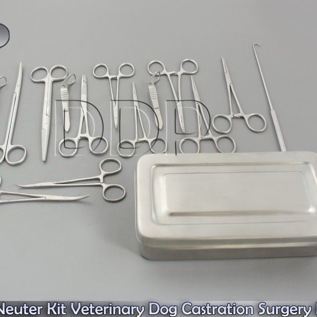 Canine Neuter Kit Veterinary Dog Castration Surgery Kit Professional DS-1105