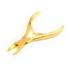 Chiropody Podiatry Ingrown Toe Nail Clippers Cutter Full Gold Cuticle Nail