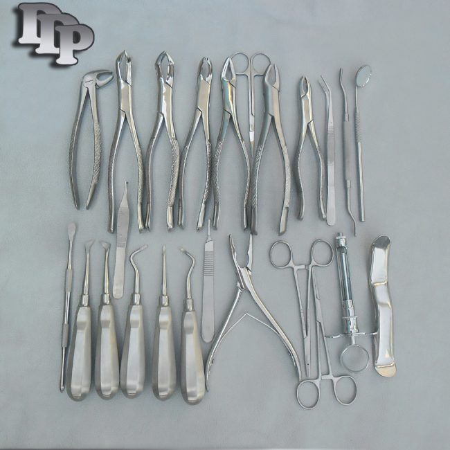 Dental Oral Surgery Kit of 24 Instruments Extraction DN-2320