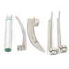 Fiberoptic Laryngoscope Mac + Miller EMT Anesthesia Combo SET 4 BLADES HANDLE