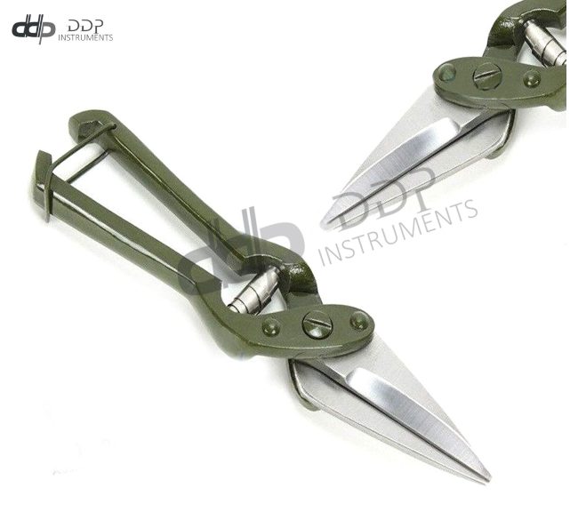 Foot Rot Shears (Green Painted) Veterinary Instruments