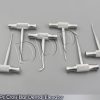 GERMAN 6 PC CROSS BAR DENTAL EXTRACTING EXTRACTION WINTER ROOT SURGERY ELEVATOR