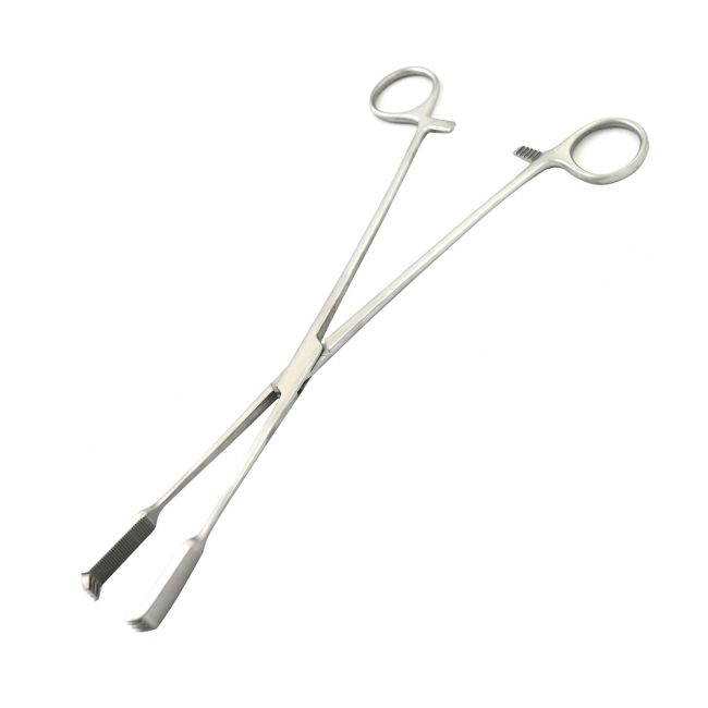Gordon Uterine Vulsellum Forceps 10'' Straight,4x4 Prong Stainless Steel DS-1824