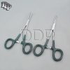 Hemostats Crile Forceps Surgical Green Dep Handle 6" Straight + Curved