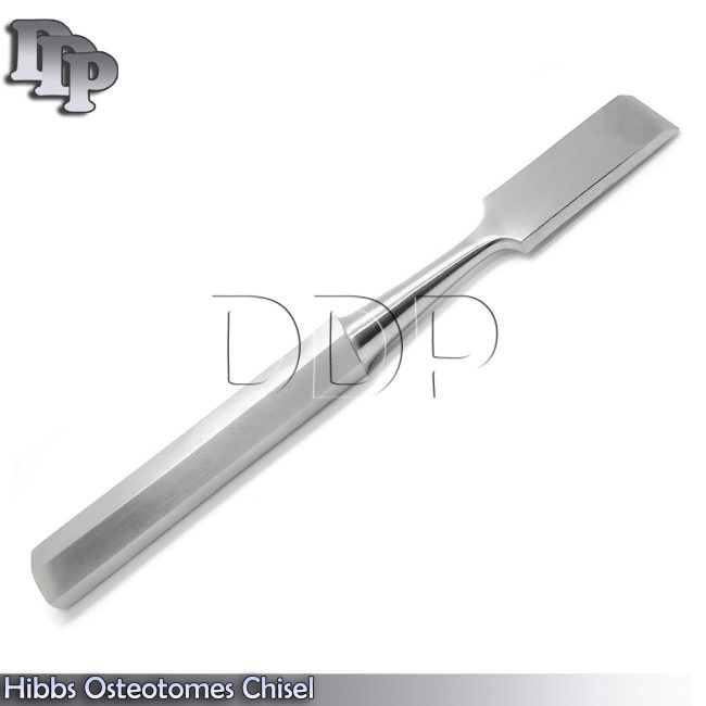 Hibbs Osteotomes 9" Straight 28mm Orthopedic Surgical Bone Chisel Tools