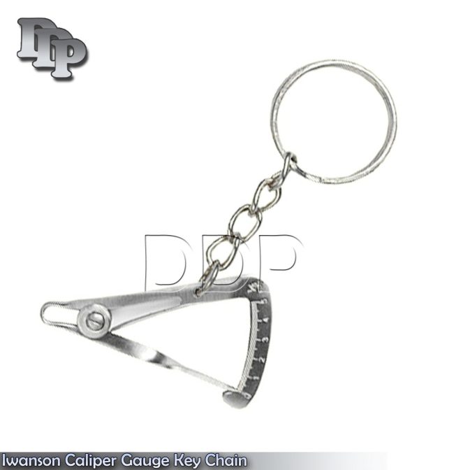 Iwanson Caliper Gauge Key Chain Dental Instruments