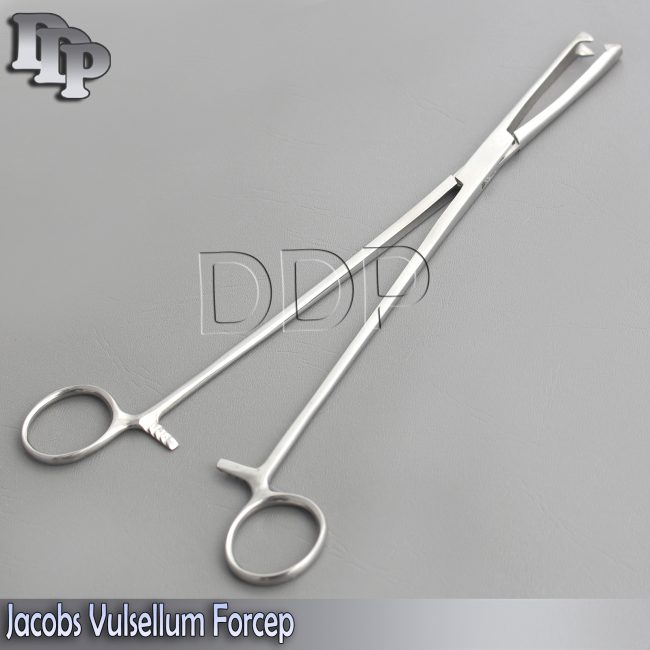 Jacobs Vulsellum Forceps 8.5'' Straight Surgical Ob/Gyne,Instrum​ents