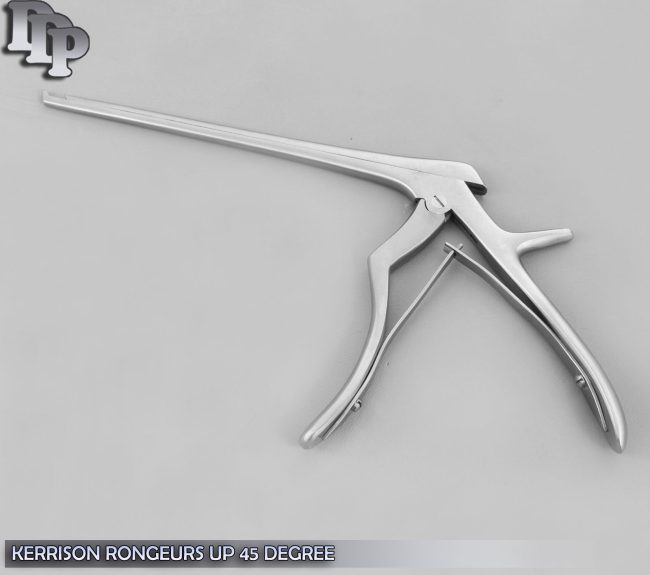 Kerrison Rongeur 7" Shaft 3mm 45° Up Bite Orthopedic Instruments