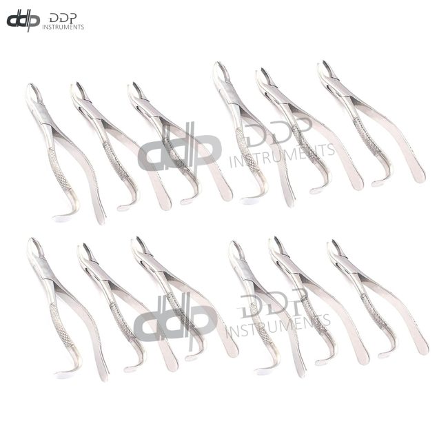 Lot Of 12 Pieces EXTRACTING FORCEPS # 18L DENTAL SURGICAL INSTRUMENTS