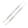 Lot Of 2 Pcs Ball Burnisher # 26/27 Double Ended Solid Handle Dental Instruments