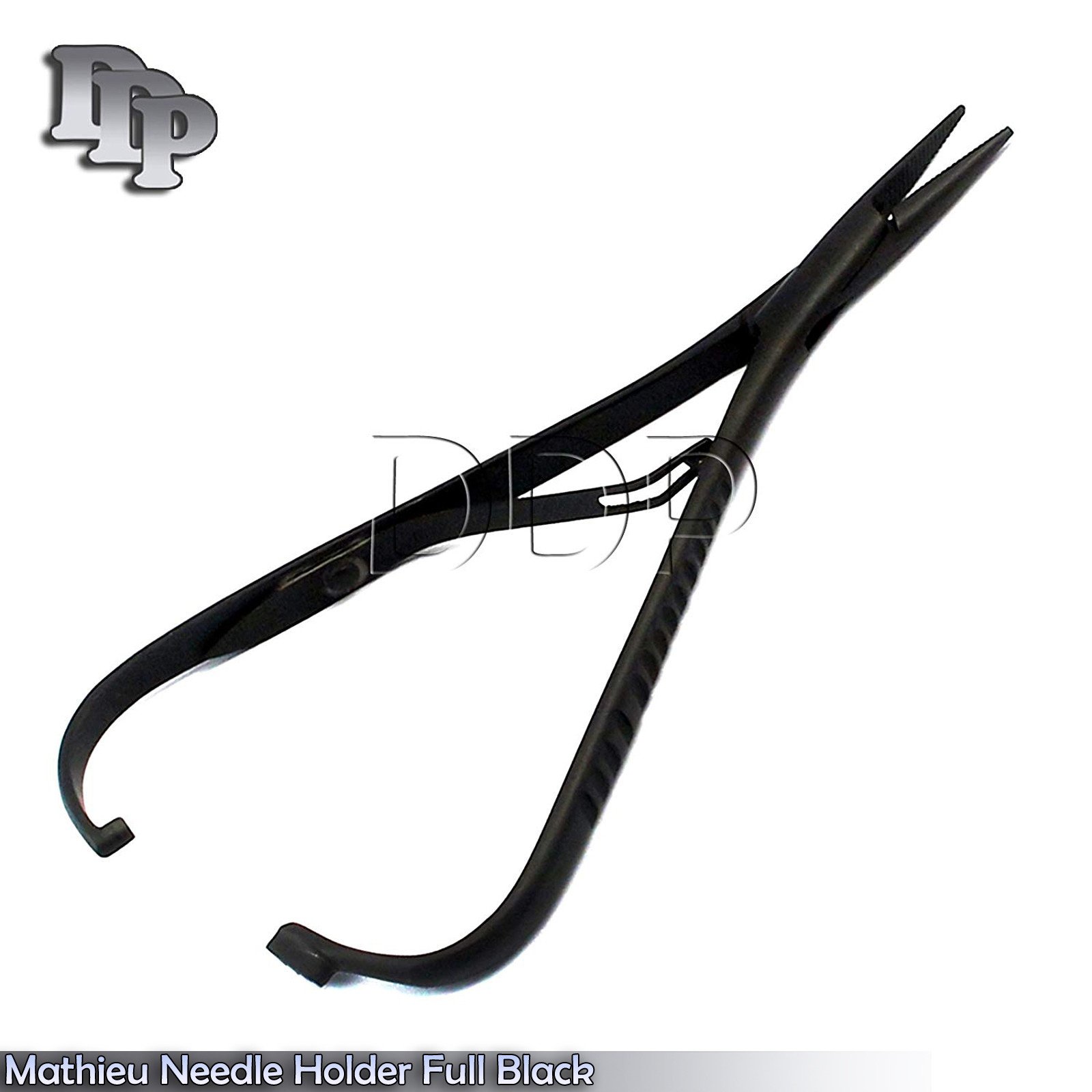 Mathieu Needle Holder Full Black 5.5" Surgical Dental Instruments