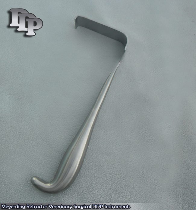 Meyerding Retractor 9.5" Blade Wide (1''x3'') Veterinary Surgical Instruments