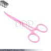 Mosquito Forceps Curved 5" Pink Color Surgical Instruments