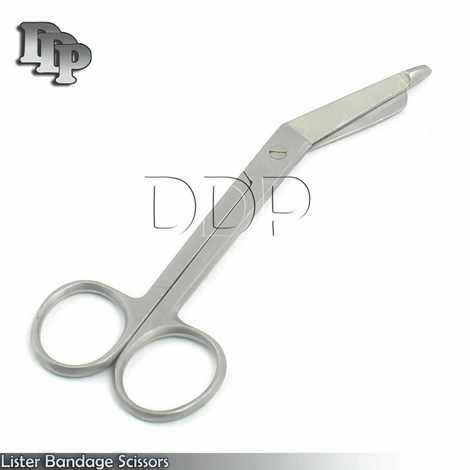New 3 1/2" Stainless Steel Bandage Bent Craft Scissors - Surgical & First Aid