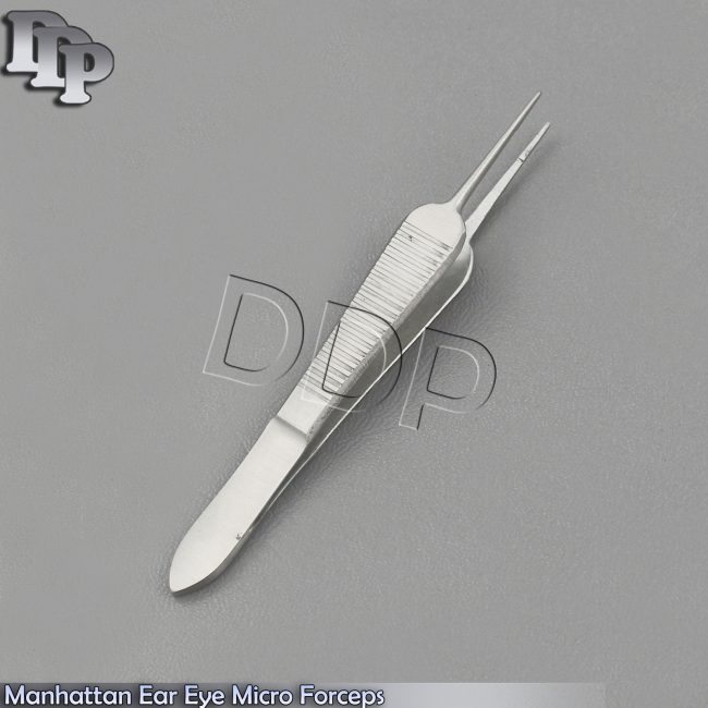 O R GRADE MANHATTAN EAR EYE FIXATION MICRO FORCEPS 3.5"