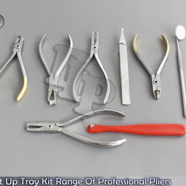 Ortho Set Up Tray Kit Range Of Professional Pliers Orthodontic Instrument DN-503
