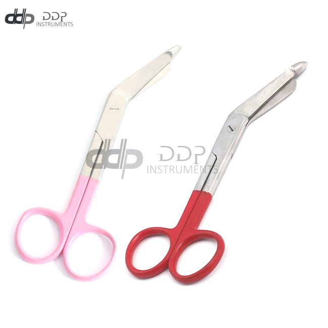 Premium Grade 2 Pcs Lister Bandage Nurse Scissors Medical Surgical Instruments