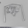 Rubber Dam Clamps with Frame 16 Pieces Dental Surgical Instruments Set DN-447