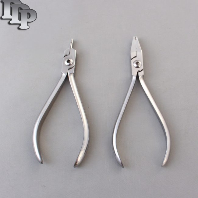 Set of 2 Jarabak Light Wire Plier & Nance Loop Forming Plier Orthodontic