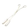 Sopher ovum forceps 12'' Straight Serrated 12.0mm wide jaws Ring Handle DS-1788