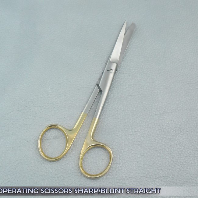 T/C Operating Scissors Sharp/Blunt 5.50" Straight