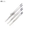 Tweezers Steam & Ultrasonic Pvc Coated Tips Non Marring 3 Pcs 8" 10" 12"