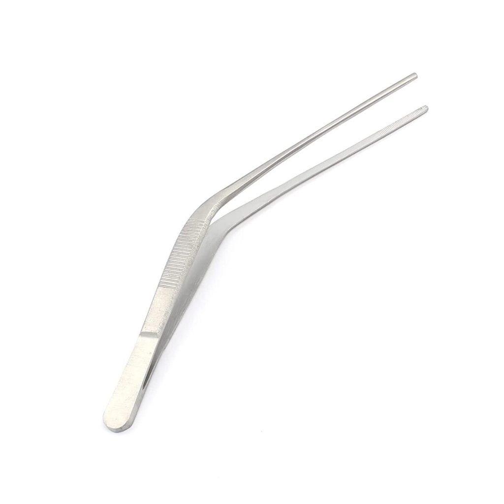 WILDE Ear Forceps 5.00" ANGULAR WITH SERRATED TIPS Surgical Instruments