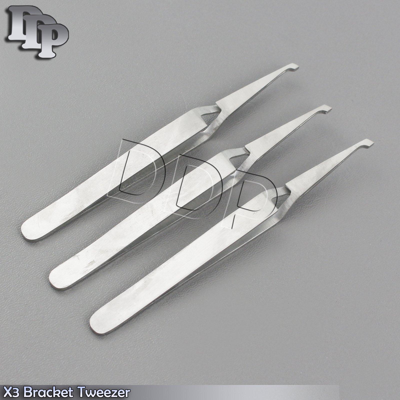 X3 Bracket Removing Placing Tweezer Reverse Action Ortho Self Closing Forcep New - Image 4