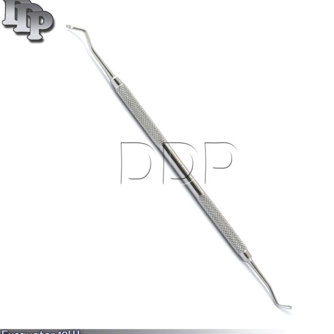 X5 Dental Spoon Excavators 19W 2mm Ortho Restorative Composite Cavity Curettes