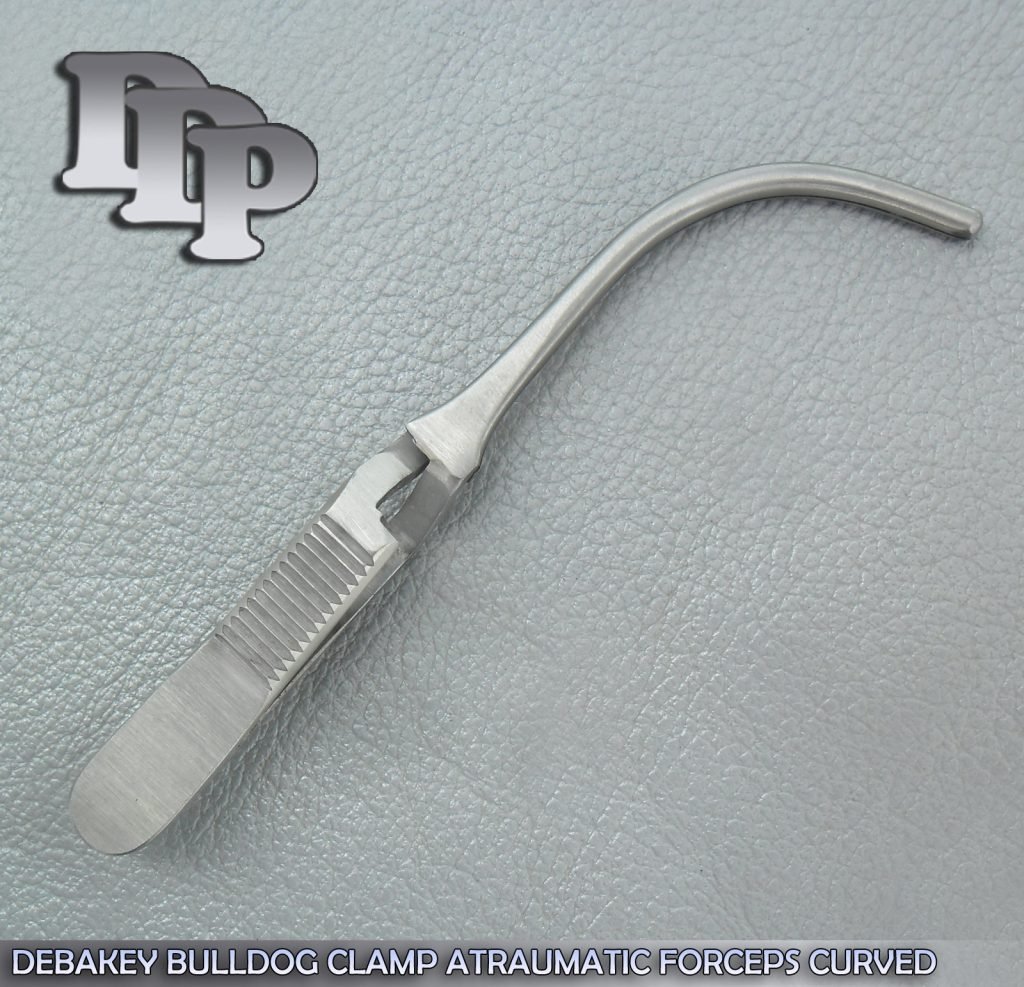 1 Debakey Bulldog Clamp 4.75"(cvd) Surgical Instrument