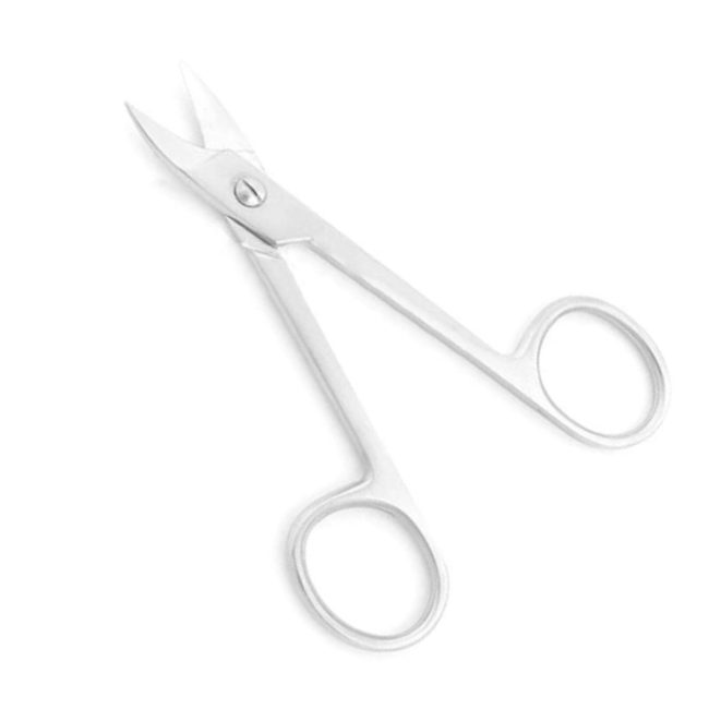 1 EACH PREMIUM GRADE DENTAL CROWN SCISSORS CURVED 10.5CM, CVD SERRATED