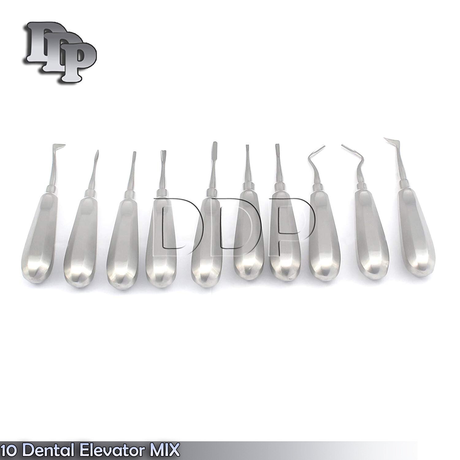10 Dental Elevators MIX Surgical Medical Dental Instruments