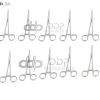 10 KELLY LOCKING HEMOSTAT FORCEPS 5.5" STRAIGHT SURGICAL