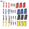 12 Pieces Mini Fiber Optic Otoscope (Black,Red,Blue,Yellow) Surgical Diagnostic