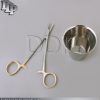 2 Pcs Stainless Steel Surgical Instruments Set, DS-649