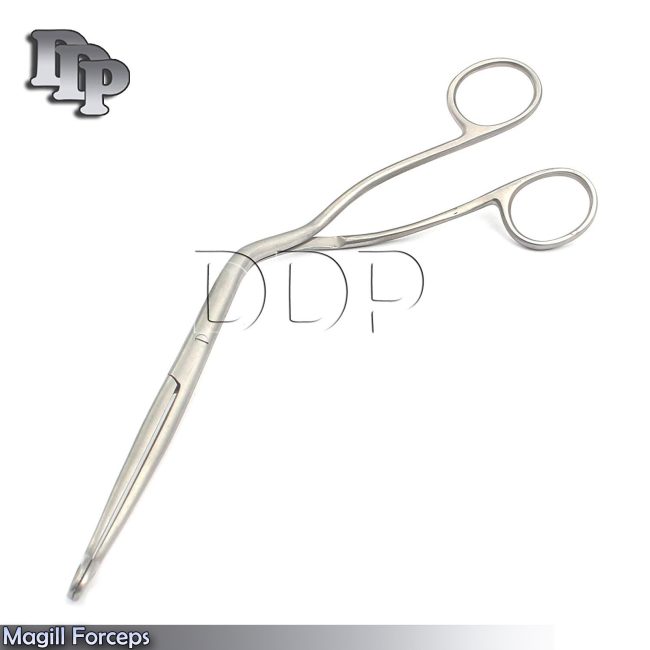 2 Pieces Of MAGILL Endotracheal Cath, Forceps 8" CHILD Size Instruments