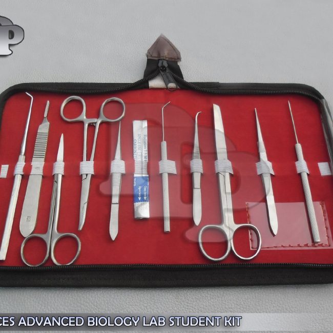 20 PCS ADVANCED BIOLOGY ANATOMY MEDICAL STUDENT KIT + SCALPEL BLADE #10 + #15
