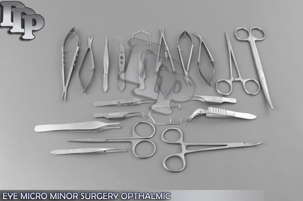 20 Pc Eye Micro Minor Surgery Opthalmic Instrument Set EY-036