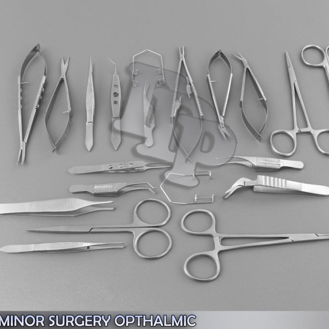 20 Pc Eye Micro Minor Surgery Opthalmic Instrument Set EY-036