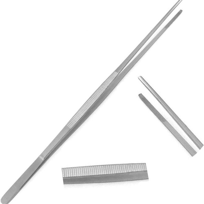 24" Huge Tweezers Thumb Dressing Forceps S.Steel