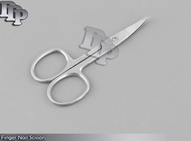 3 1/2" Curved Finger Nail Scissors