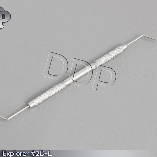 3 Dental Explorer #2D-L Dentist Surgical Instruments