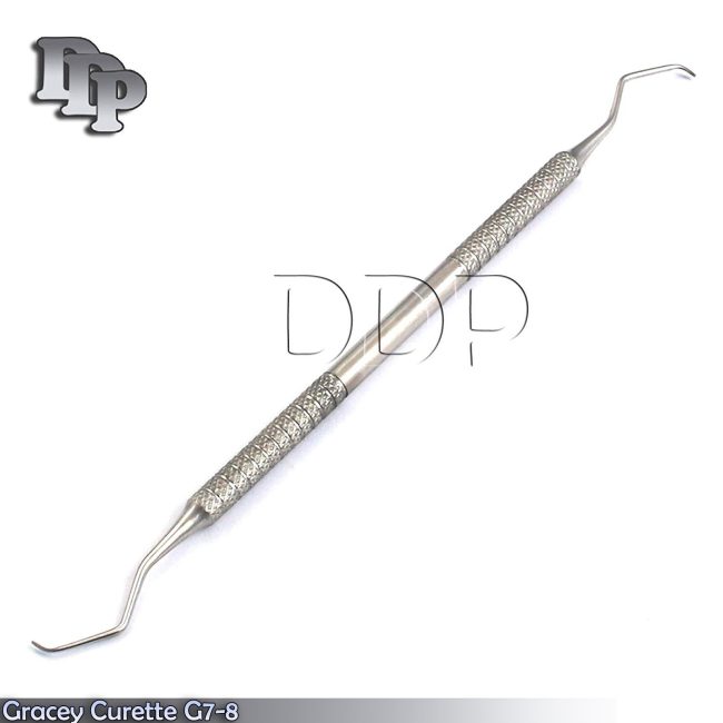 3 Gracey Curette G7-8 DE Dental Instruments