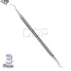3 Pcs Dental Excavators 125/126 Restorative Double Ended Spoon 2.5mm Instruments