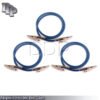 3 Pcs Dental Patient Bib Clips Chains Coil Napkin Holder Clip Stretchy