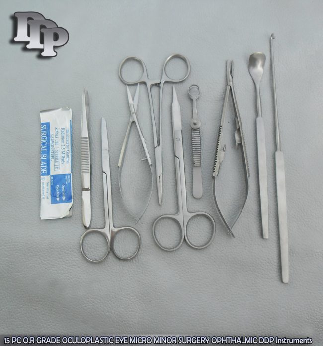 35 PC O.R GRADE OCULOPLASTIC EYE MICRO MINOR SURGERY OPHTHALMIC Instruments